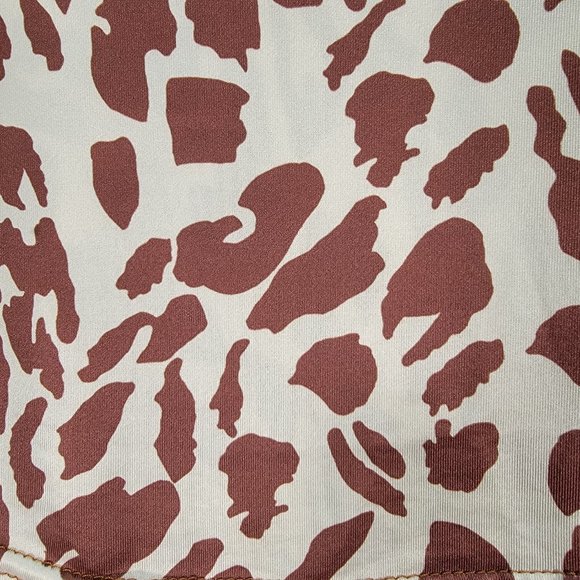 Order Plus Leopard Stretch NEW Pull On Asymmetrical Relaxed Flowy Fairy Skirt - Picture 5 of 16